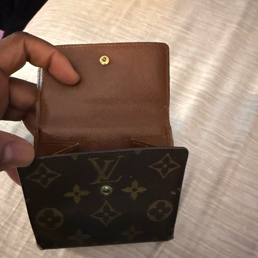Louis Vuitton Brown and Tan Monogram Wallet - Picture 3 of 6